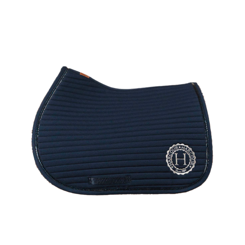 Harcour - Tapis de selle Karembar full navy | - Ohlala