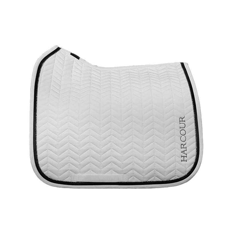 Harcour - Tapis de dressage Sisko blanc