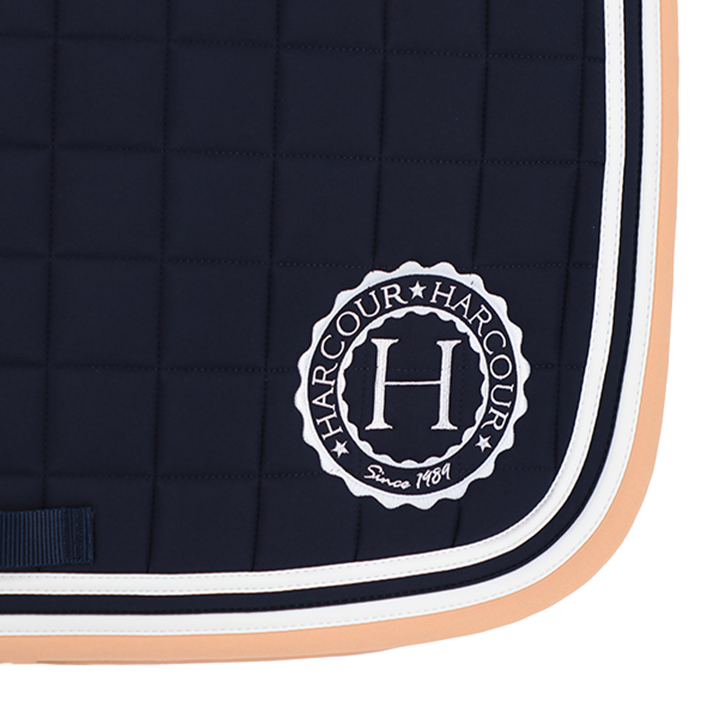 Harcour - Tapis de dressage Soft marine et sable | - Ohlala