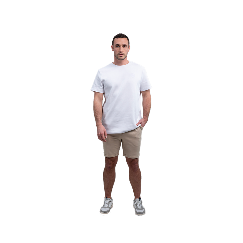 Harcour - T-shirt manches courtes homme Tio blanc | - Ohlala