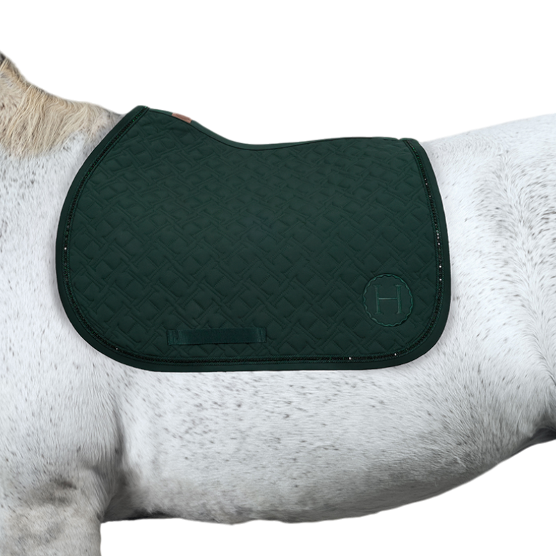 Harcour - Tapis de selle Saphir jungle | - Ohlala