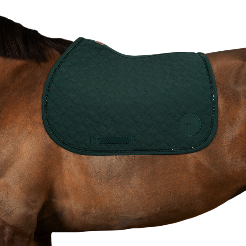 Harcour - Tapis de selle Saphir jungle | - Ohlala