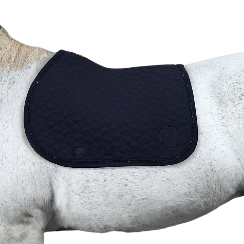 Harcour - Tapis de selle Saphir marine | - Ohlala