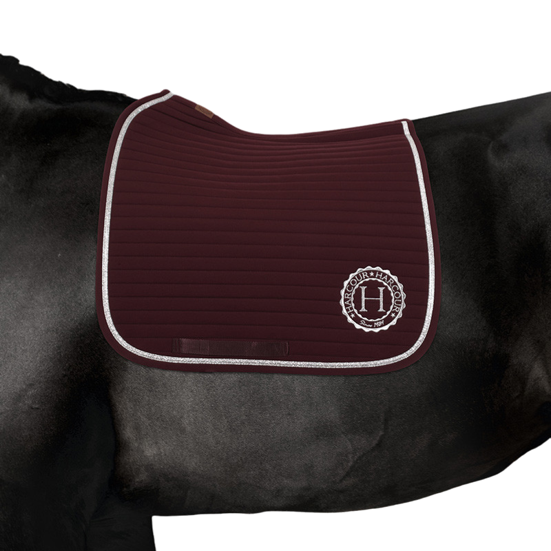 Harcour - Tapis de dressage Karembar aubergine