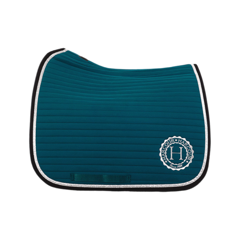 Harcour - Tapis de dressage Karembar bleu pétrole