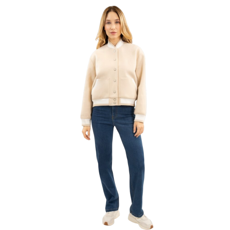 Harcour - Bomber femme Beryl coquillage | - Ohlala