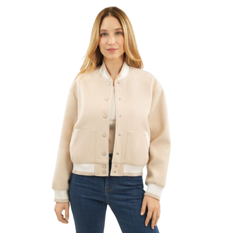 Harcour - Bomber femme Beryl coquillage | - Ohlala