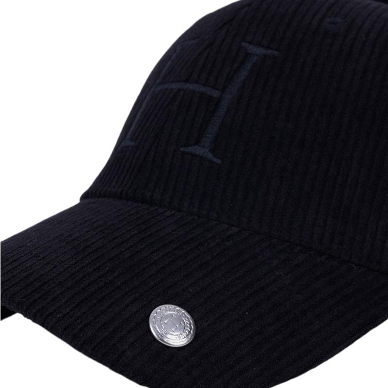 Harcour - Casquette unisexe Crunchy noir