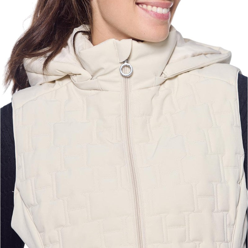 Harcour - Gilet sans manches femme Bernie ivoire | - Ohlala