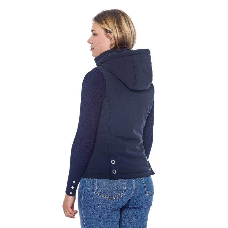Harcour - Gilet sans manches femme Bernie marine | - Ohlala