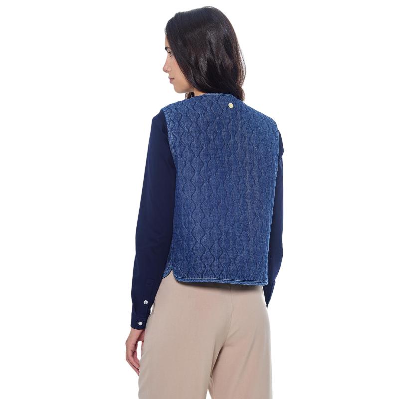Harcour - Gilet sans manches femme Joeva jean | - Ohlala