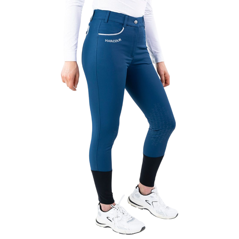 Harcour - Pantalon d'équitation femme Jaltika bleu lagon | - Ohlala