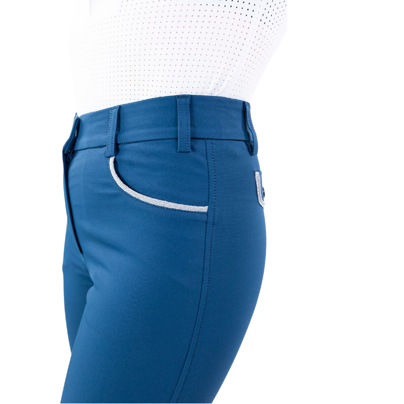 Harcour - Pantalon d'équitation femme Jaltika bleu lagon | - Ohlala