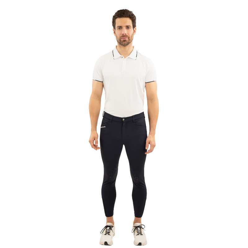 Harcour - Pantalon d'équitation homme Barmino noir | - Ohlala