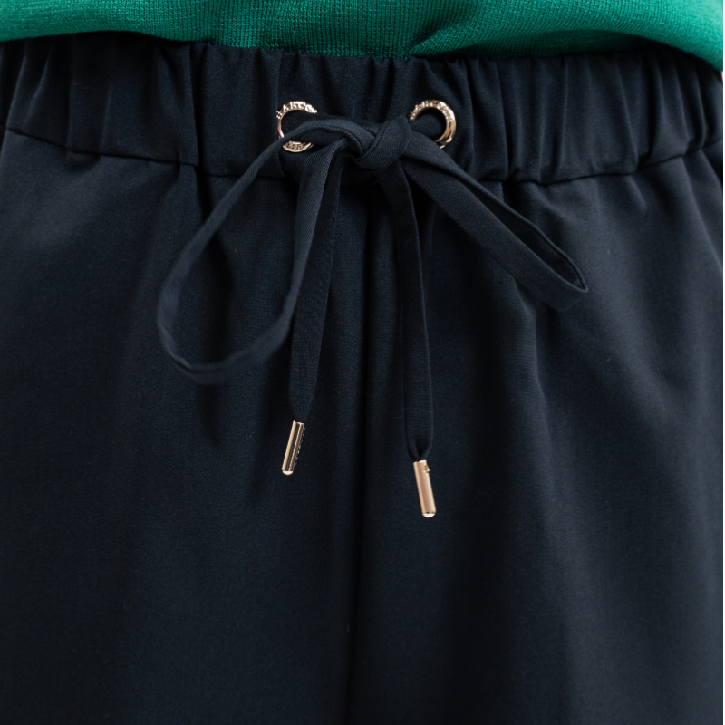 Harcour - Pantalon fluide femme Paisley marine | - Ohlala