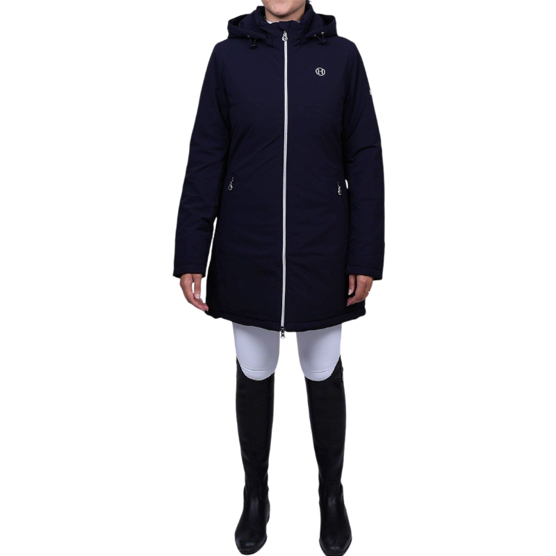 Harcour - Parka longue femme Robertah marine | - Ohlala
