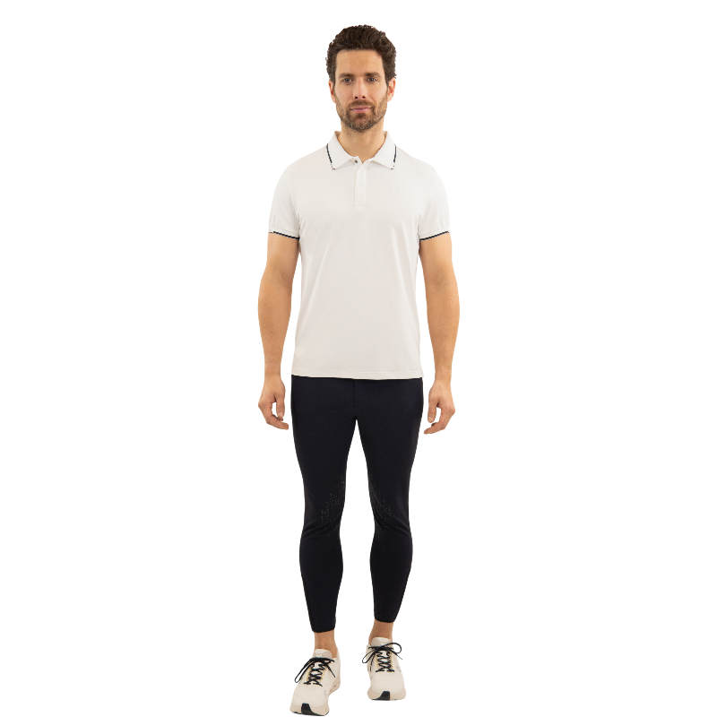Harcour - Polo manches courtes homme Ben blanc | - Ohlala