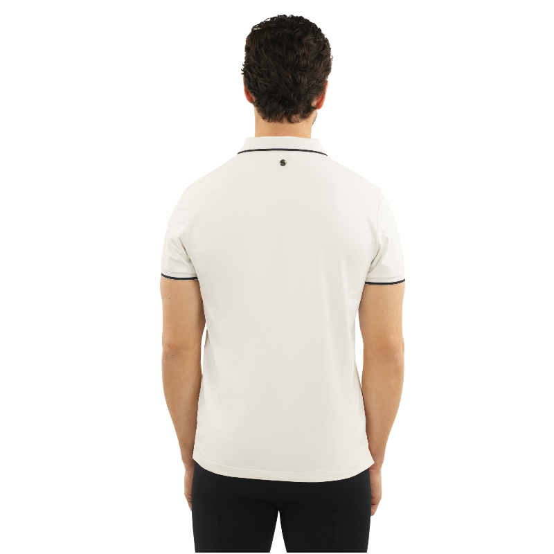 Harcour - Polo manches courtes homme Ben blanc | - Ohlala