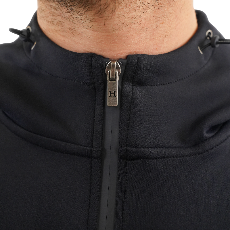 Harcour - Sweat zippé homme Bryss marine | - Ohlala