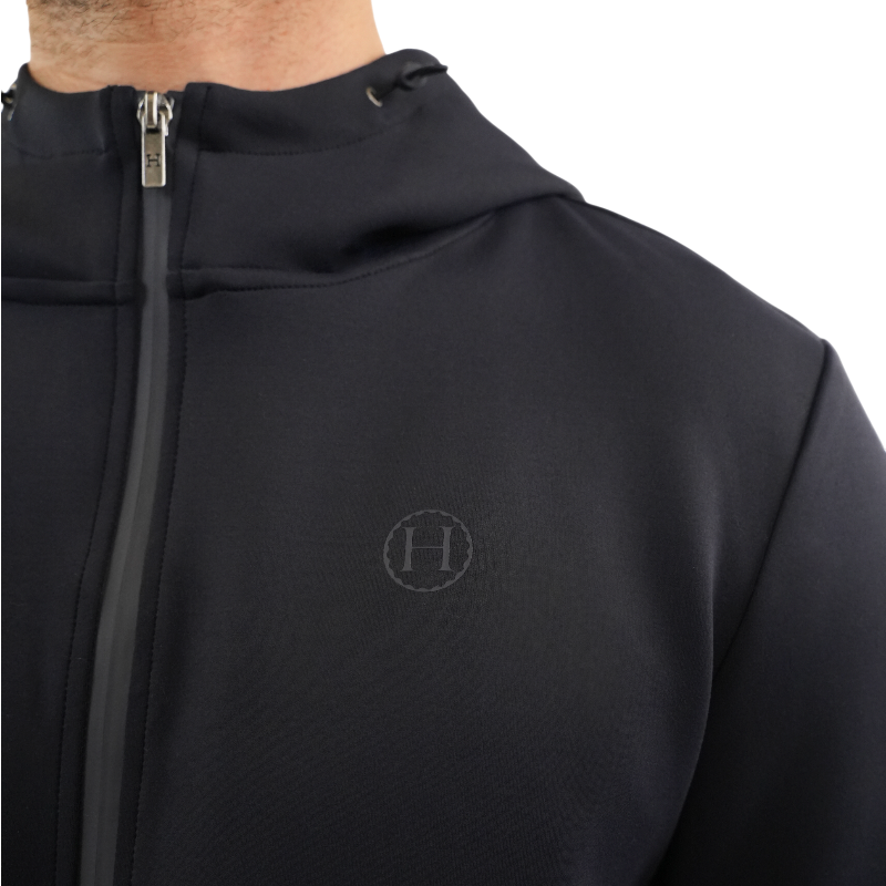 Harcour - Sweat zippé homme Bryss marine | - Ohlala