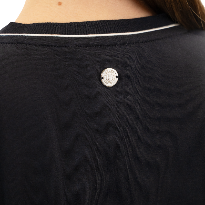 Harcour - T-shirt manches courtes femme Berenice marine | - Ohlala