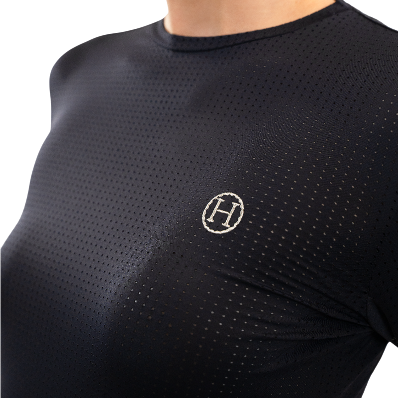 Harcour - T-shirt manches longues femme Bluvea marine | - Ohlala