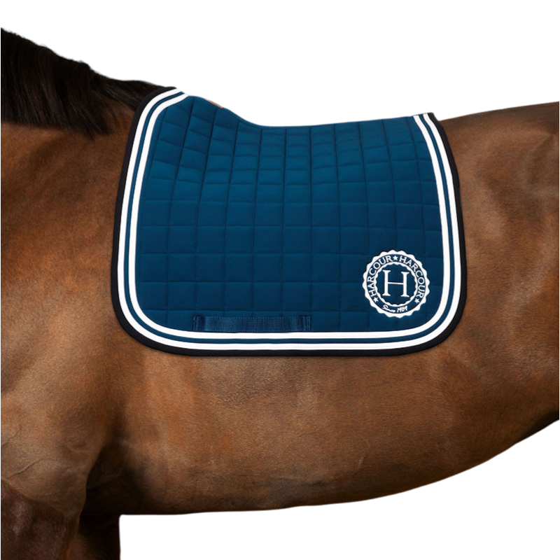 Harcour - Tapis de dressage Soft bleu lagon | - Ohlala