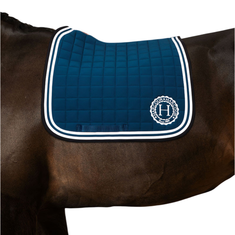 Harcour - Tapis de dressage Soft bleu lagon | - Ohlala