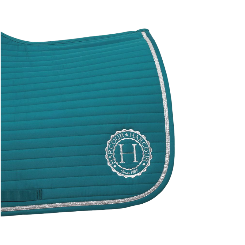 Harcour - Tapis de selle Karembar bleu canard