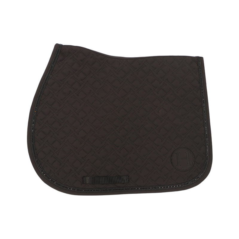 Harcour - Tapis de selle Saphir noir