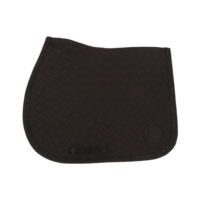 Harcour - Tapis de selle Saphir marron foncé