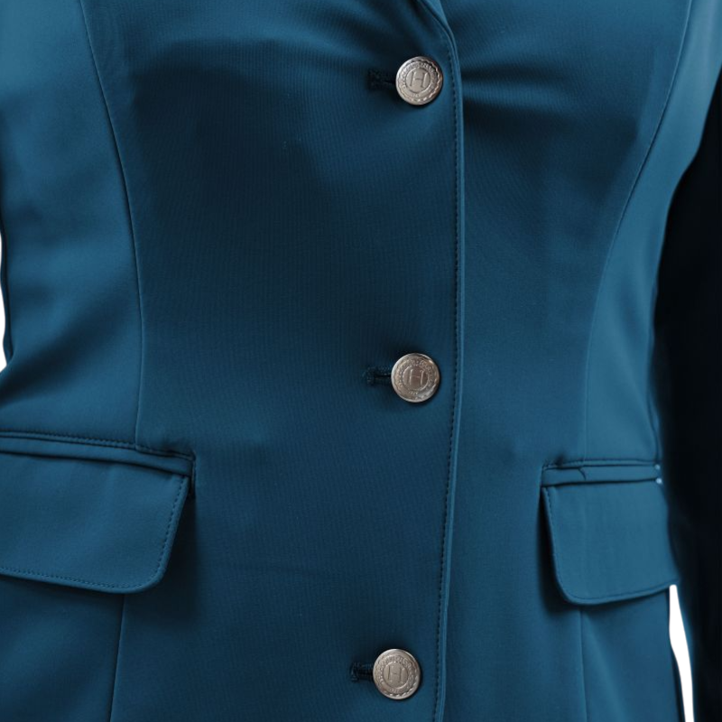 Harcour - Veste de concours femme Jismy bleu lagon | - Ohlala