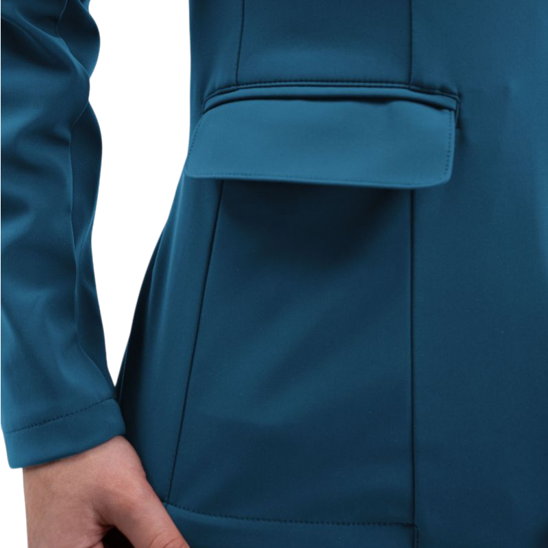 Harcour - Veste de concours femme Jismy bleu lagon | - Ohlala