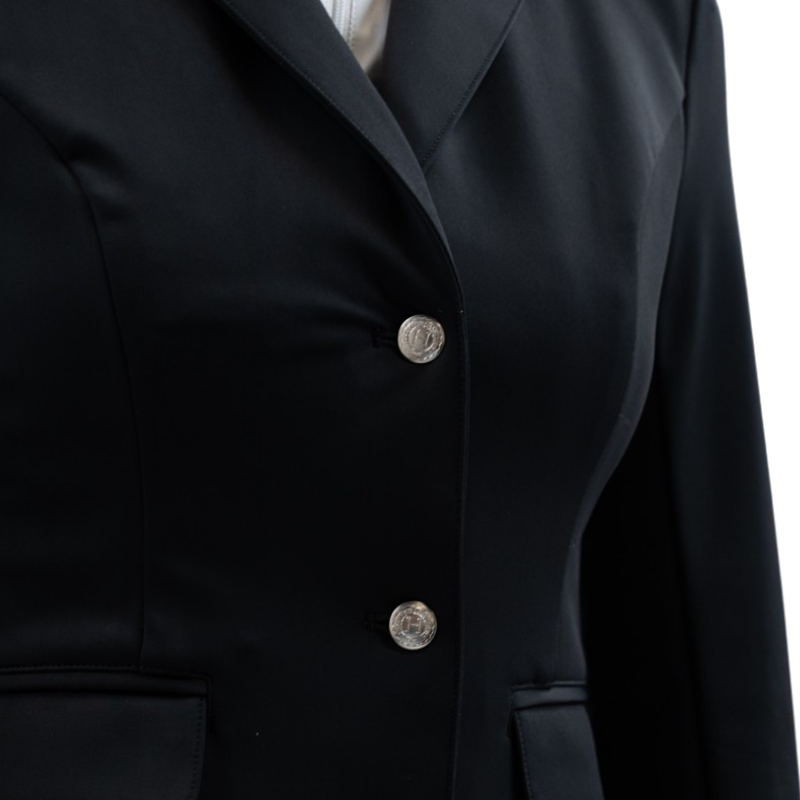 Harcour - Veste de concours femme Jismy noir | - Ohlala