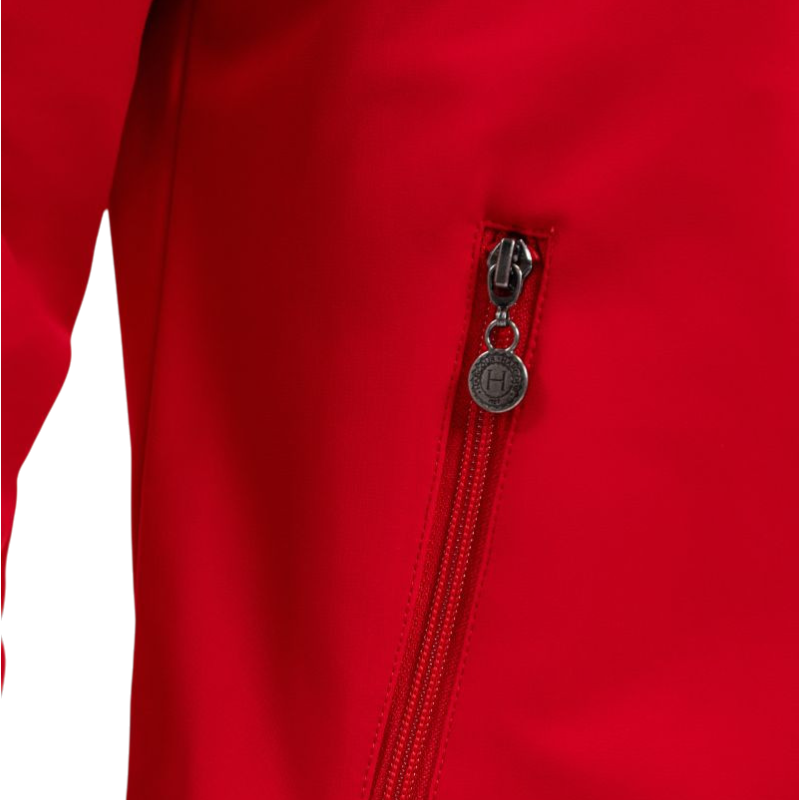 Harcour - Veste manches longues unisexe Swiss Equestrian Friends Menthue rouge | - Ohlala
