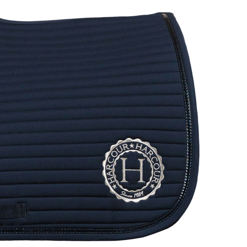 Harcour - Tapis de selle Karembar full navy | - Ohlala