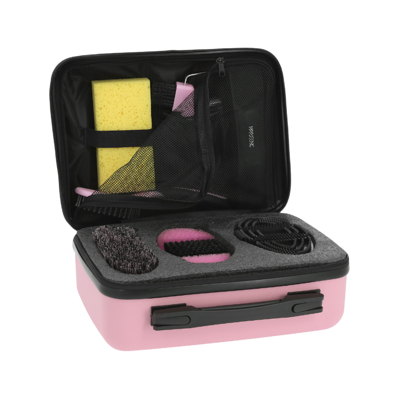 Hippotonic - Malette de pansage Olivia rose | - Ohlala