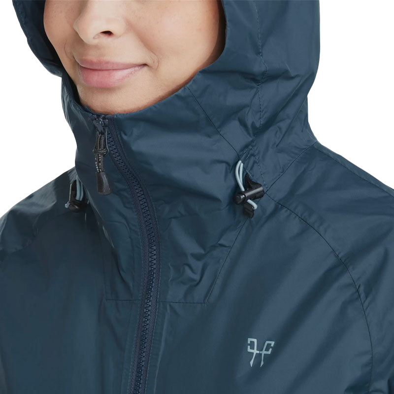 Horse Pilot - Blouson long imperméable femme Raintech marine