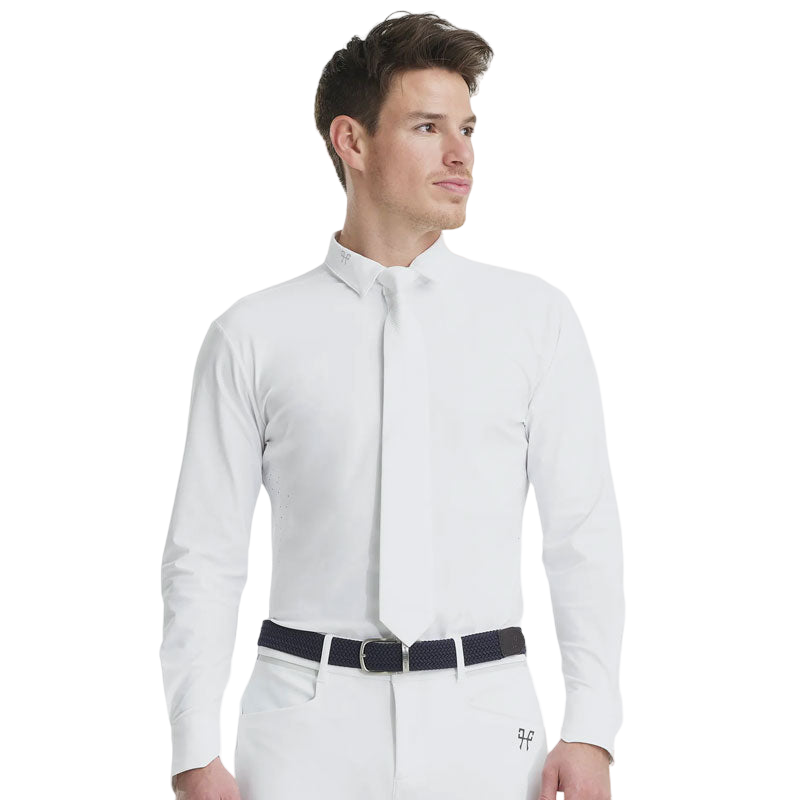 Horse Pilot - Chemise à manches longues homme Aerolight blanc