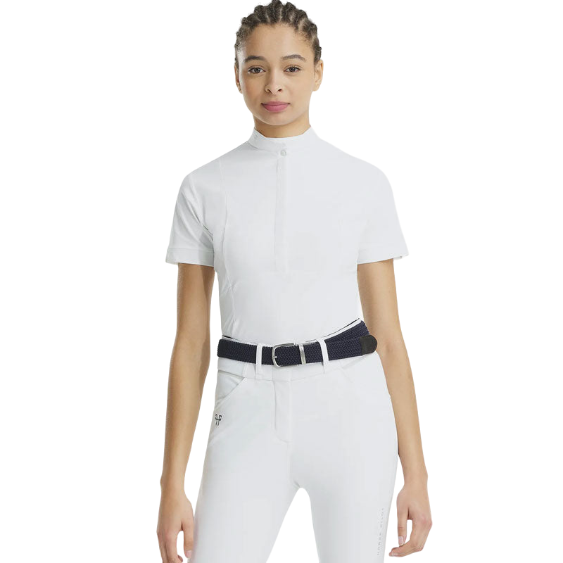 Horse Pilot - Chemise manches courtes femme Aerolight blanc