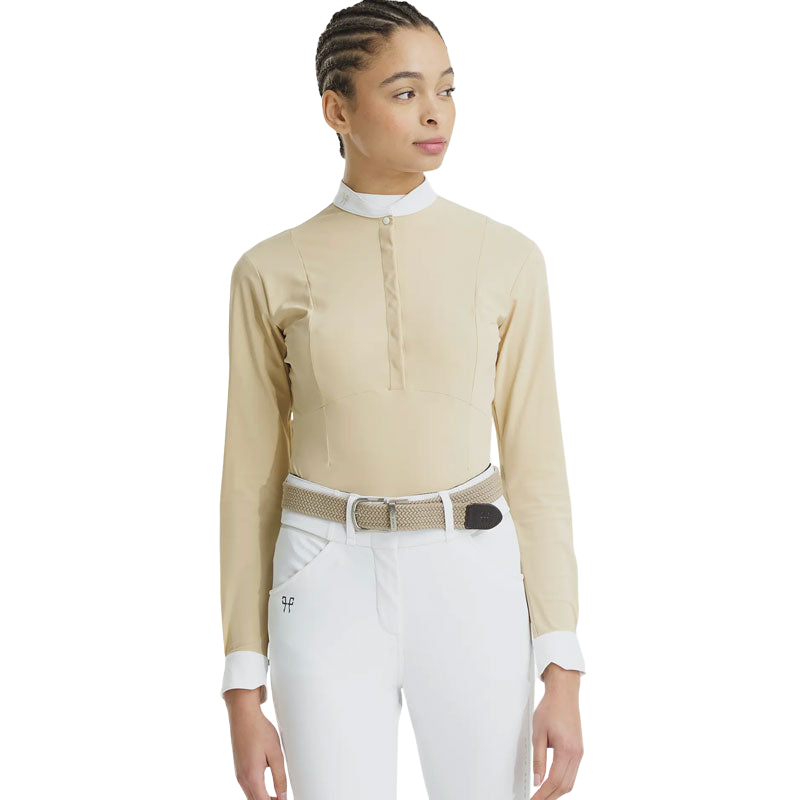 Horse Pilot - Chemise manches longues femme Aerolight sable | - Ohlala