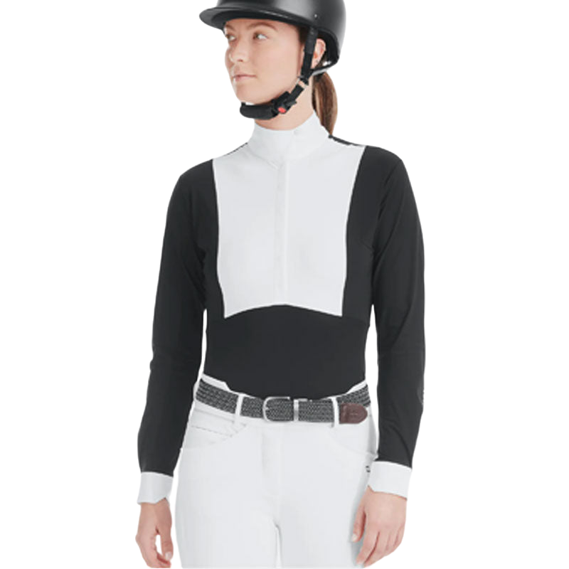 Horse Pilot - Chemise manches longues femme Monica noir