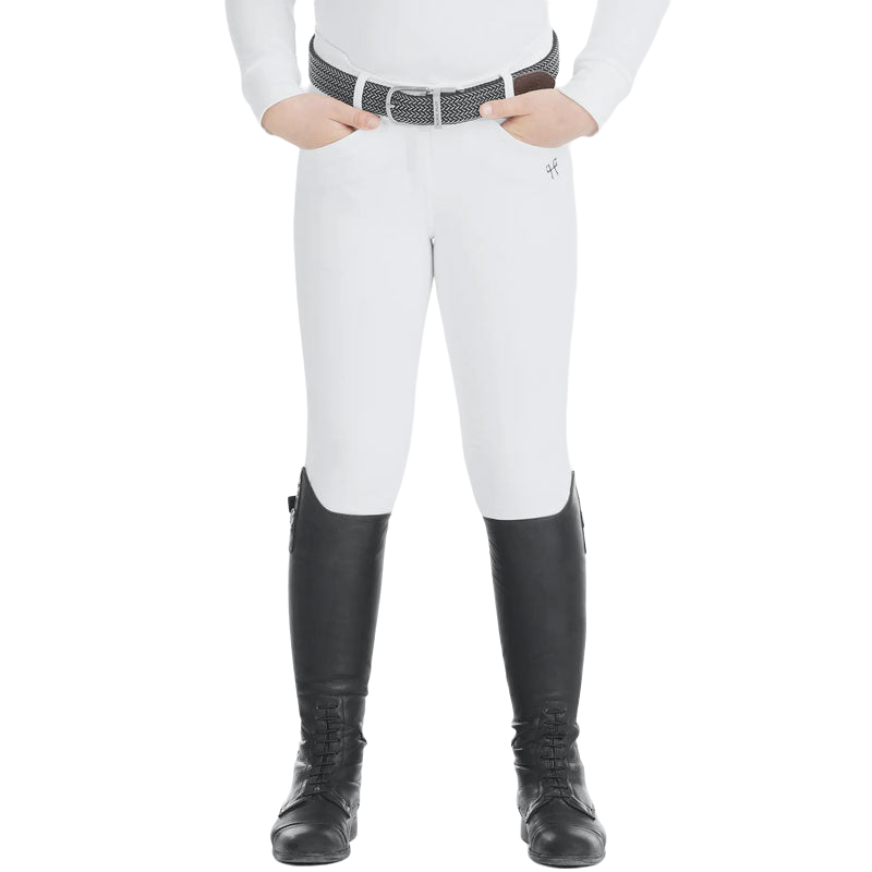 Horse Pilot - Pantalon d'équitation fille X-Design blanc