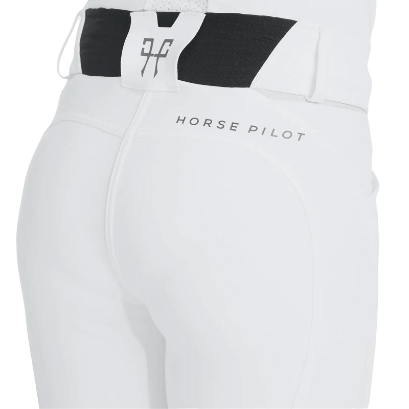 Horse Pilot - Girls' X-Design riding pants white