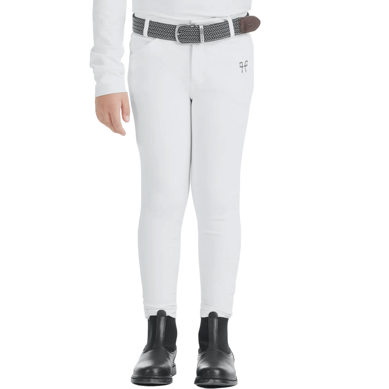 Horse Pilot - Pantalon d'équitation garçon X-Design blanc