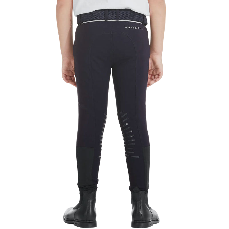 Horse Pilot - Pantalon d'équitation garçon X-Design bleu nuit