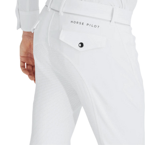 Horse Pilot - Pantalon d'équitation homme X-Dress blanc