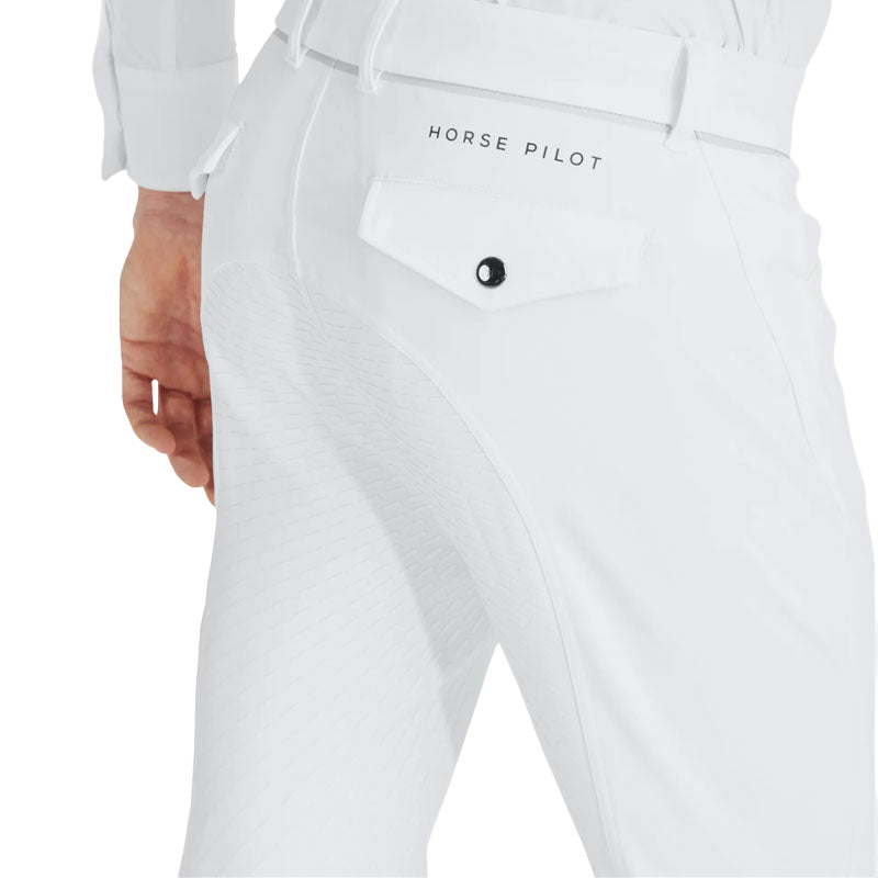 Horse Pilot - Pantalon d'équitation homme X-Dress blanc