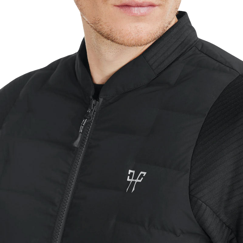 Horse Pilot - Storm men's long-sleeved quilted jacket black