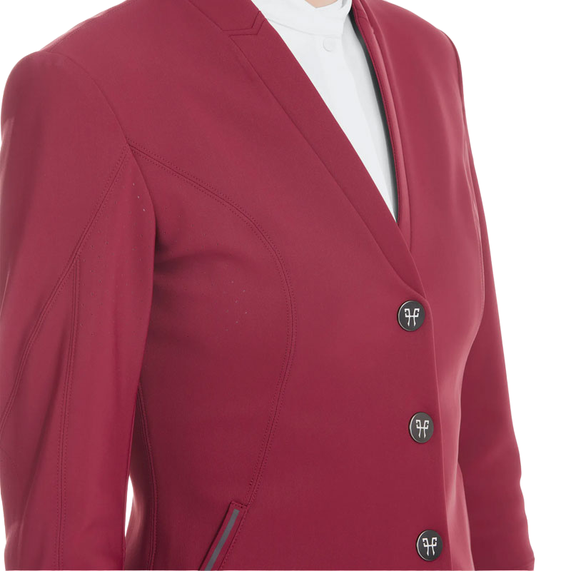 Horse Pilot - Aerotech women's competition jacket dark red